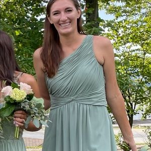 Dusty Sage Light Green Bridesmaids dress